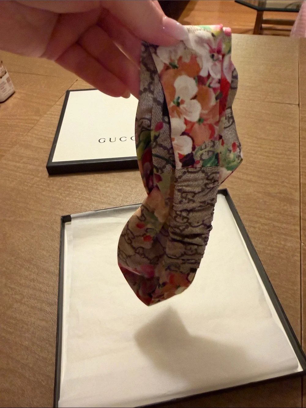 Gucci Floral Logo Headband - Multicolor